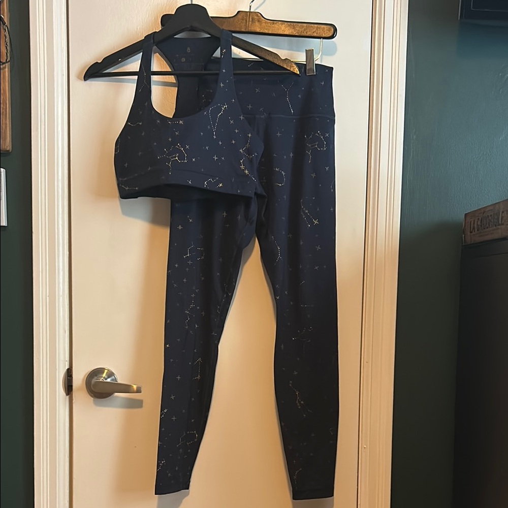 Spiritual Gangster intent zodiac leggings and matching sports bra